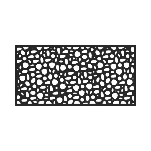 3′ x 6′ River Rock Decorative Screen Panel