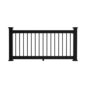 Black Round Aluminum Balusters