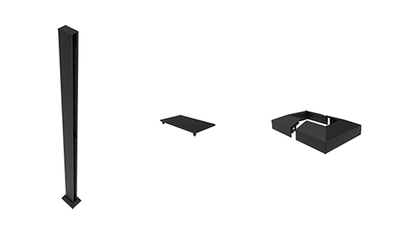 Posts, Post Caps, Trim Rings