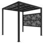 8' x 8' Pergola with Single Wall Add-On