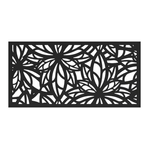 2′ x 4′ Freesia Decorative Screen Panel
