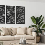 Sanibel Decorative Screen Panels in Black