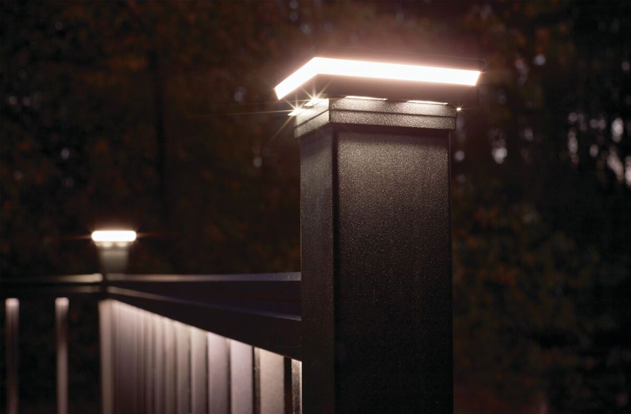 Opciones de iluminación para rieles de aluminio